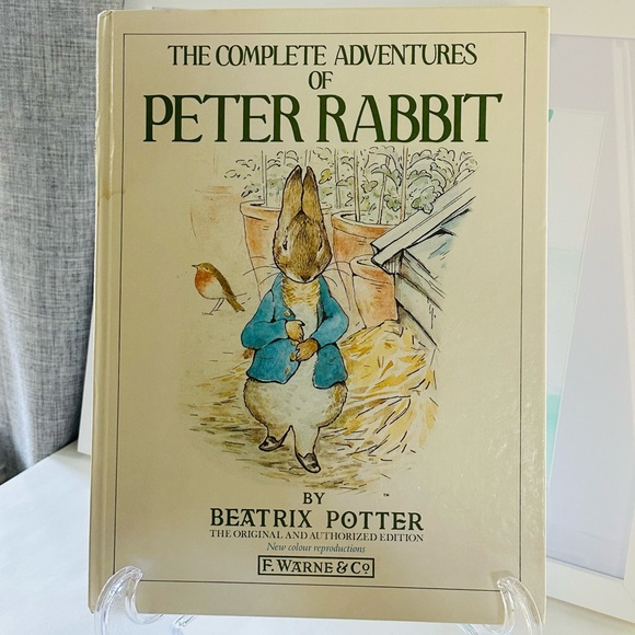 🐰 The Complete Adventures of Peter Rabbit Beatrix Potter Hardcover Book - Picture 1 of 16
